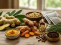 Curcuma, gingembre, romarin, clous de girofle : quel est l'anti-inflammatoire naturel le plus efficace ? Ces ingrédients naturels sont prêts à l'emploi.