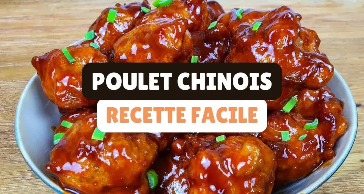 Un plat appétissant de poulet asiatique mariné, nappé d'une sauce brillante et garni de ciboule verte. Une recette facile pour un délice garanti.